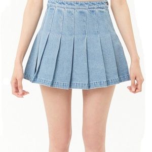 Denim skirt of F21!